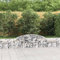 Somanki Gabione mit Hochbogen, Gabionenkörbe, Gabionen Hochbeet, Steinkorb, Gabionengitter, Drahtkorb Für Pflanzen, Kräuterspirale Für Garten, 300x30x40/60 cm Verzinktes Eisen