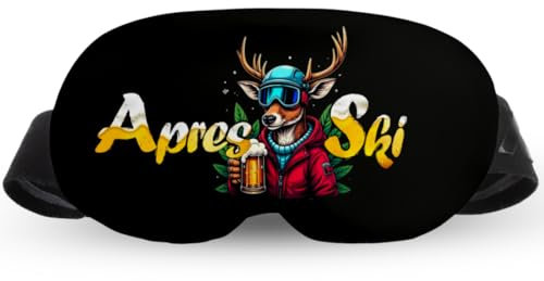 Ferocity Skibrillenschutz, Case für Snowboard Goggle, Ski Goggle Cover, Winterausrüstung zum Brillenschutz, Brillen Schutzhülle, Zubehör zum Schütz vor Kratzern, Elastisch, Farbe Ski Deer [165]