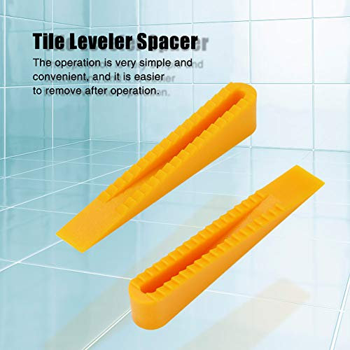 Distributeurs d'équipement de carrelage 100pcs - Atteindre une surface lisse sur les carreaux - Facile à utiliser - Convient pour la construction de murs et de sols