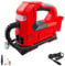High Performance Cordless Tire Inflator with Large LCD Screen and Low Battery Alerts for Convenience (C)