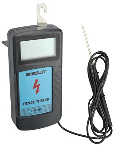 Allsun Digital Electric Fence Tester - High Voltage for Electric Fencing 300-9900V