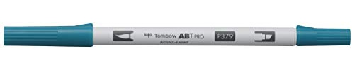 Tombow ABTP-379 Alkoholbasierter Marker ABT PRO zwei Spitzen jade green 1 Stück (1er Pack)