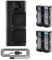 2 X NP-FM500H Batteria di Ricambio e Doppio caricatore Compatibile con Sony A57 A58 A65 A77 A100 A200 A300 A300X A350H A350K A350X A450 A500 A550 A560 A580 A700K A700Z A850 A900