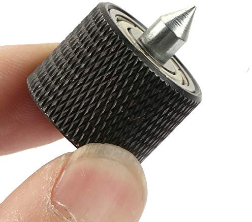 Centro live, mini centro di rotazione, centro vivente in metallo di alta precisione, per tornio multifunzione in miniatura, lunghezza 20 mm