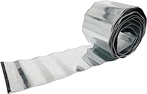 Ram® Bordure de pelouse en Acier galvanisé très résistante de 5 m (16,5 cm de Haut)