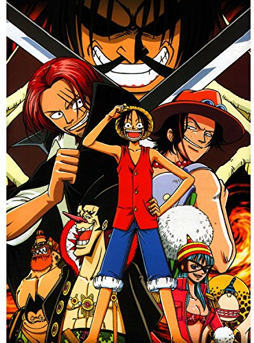 Poster One Piece Luffy Shank Ace Gold Roger Japanische Figuren