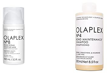 Olaplex Nr. 8 Bond Intensive Feuchtigkeitsmaske & No. 4 Bond Maintenance Shampoo