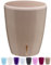 Santino Olla de riego automático con sistema de mecha e indicador de nivel de agua para interiores, maceta para orquídeas D 16,5 cm (arena - 3,3 L)