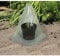 Novatool Pflanzenhut Frostschutz 10er Set Pflanzglocke klein | Grün 22cm hoch aus PVC | Pflanzhilfe zum Schutz Überwinterung Pflanzenschutz vor Schnecken und Vögel ganzjährig Minigewächshaus
