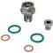 Tappo di Scarico Dell'Olio Tappo Protezione Coppa Olio Motore Tappo di Scarico Piggyback Oversize Kit di Riparazione Filettatura Coppa Olio Autofilettante con Guarnizione O Ring (M14.1-1.5x15mm)