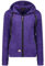 Geographical Norway Twelve Lady - Sweat Femme Capuche Polaire Fermeture Zip - Sweatshirt Femmes Manche Pull Casual Manches Longues Chaud - Hoodie Veste Tops Sport (Violet S)