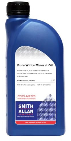 Pure White Mineral Oil Pharmaceutical Grade Carrier Oil Food Safe Chopping Board (1 Litre)