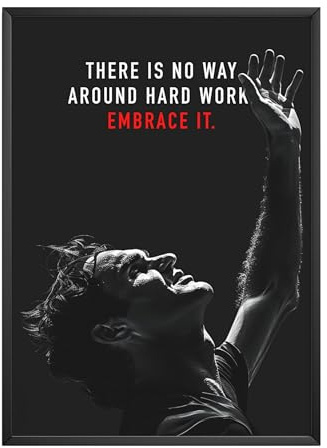 MJ-GRAPHICS® Motivationsbilder Tennis Federer Büro, A3 Bild Jugendzimmer Motivation Poster Mr. Wimbledon Motivationsbilder Tennis Mood Poster Sport, Ziele Traum Bild Affirmationen Bild - ohne Rahmen