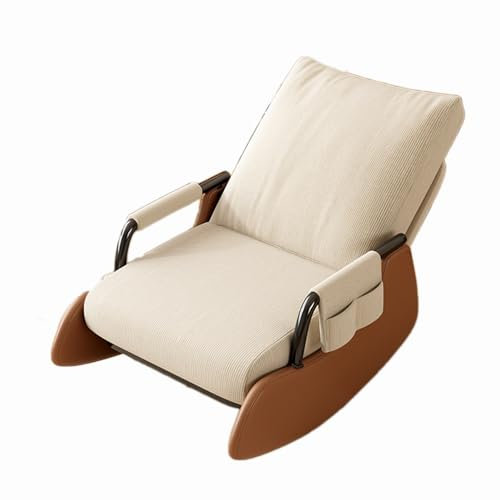 Adjustable Floor Gaming Couch - Folding Sofa Sleeper Bed for Living Room Bedroom Balcony - Convertible Chaise Lounge with Metal Frame