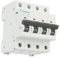 Wengart Disjoncteur miniature triphasé WGM12-63H AC230V/400V, 20A, 4P, 10kA, B-Char, haute résistance aux courts-circuits, matériaux ignifuges pour protéger les systèmes électriques domestiques