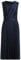 Betty & Co Damen Chiffonkleid mit Plissee 40, Dunkelblau