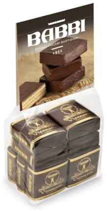 Wafer Viennesi Classico Babbi Dolci Pensieri Ricoperti di Cioccolato Bustina 200 g
