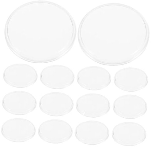 LALADEFIEE Lot de 25 Couvercles De Boîtier Arrière De Montre Couvercles De Réparation pour Montre-Bracelet Résistants Aux Rayures Et Aux Chocs Couvercles De Haute Définition