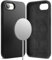 Ringke Silicone Magnetic for iPhone 16e Case (6.1-inch), Soft Feel Coating Anti-Scratch Lightweight Protective Phone Cover, Compatible with Magsafe Charger/Accessories - Black
