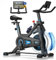 DMASUN Heimtrainer Fahrrad mit Magnetischem Widerstand, Leises Hometrainer Fahrrad, App Kompatibel mit Kinomap, Ergometer Heimtrainer für Kardio-Training zu Hause, Bis 160 Kg Belastbar