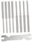 EXCEART 8 Pièces Kit de Fixation Corps Acier Inoxydable Vis Lag pour Poteaux Accessoires de Câble pour Railing Corrosion