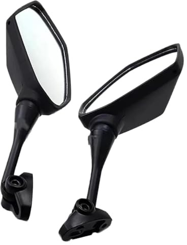 Motorrad Spiegel Set Paar Für Ya&ma&ha Für R1 R6 R25 R15 R125 R3 R1S R1M FZ6R Spiegel Motorrad Roller Rückspiegel Carbon Look