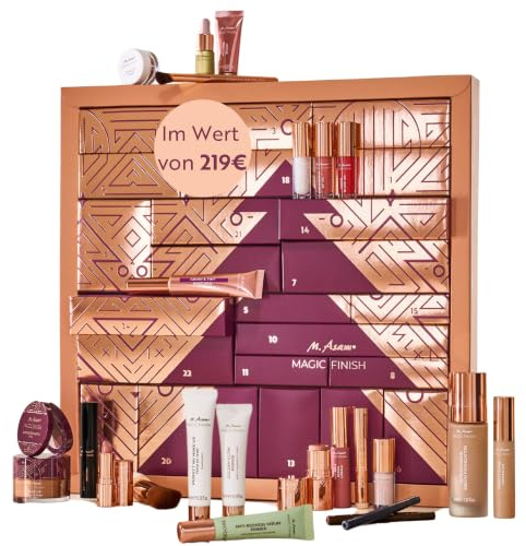 M. Asam Magic Finish Adventskalender 2026 (24-teilig) | Adventskalender Beauty Mit 24 Beauty Produkte, Make Up Set, Beauty Box Adventskalender Frauen Und Weihnachten Adventskalender