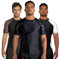 Sanabul Essential Short Sleeve Rash Guard MMA BJJ Wrestling Grappling Jiu Jitsu, All Black, XL