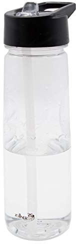 ZOLLNER24 Bouteille d'eau, 750 ML, Transparent