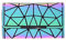 FZChenrry Geometrische Lange Brieftasche und Geldbörse - Mode Leuchtend Trifold Gitter Geldbörse Brieftaschen für Damen NO.2