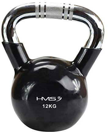 HMS Unisex's 17-64-074 5907695524277 Kettlebell, Schwarz, One Size