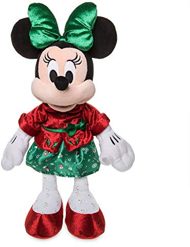 Disney Store Minnie Maus Holiday Cheer Mittlere Größe Kuscheltier 43cm – Weihnachtskollektion Jahr 2019