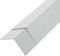 yorten 5 STK. Winkelleisten Aluminium für Terrasse WPC Dielen, L Winkel Kantenschutz, 170cm (Silbern)