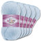 Alize 5 x 100 g Cotton Gold Premium Wolle| 39 Farben Sommerwolle Garn Stricken Amigurumi (513 | Kristallblau)