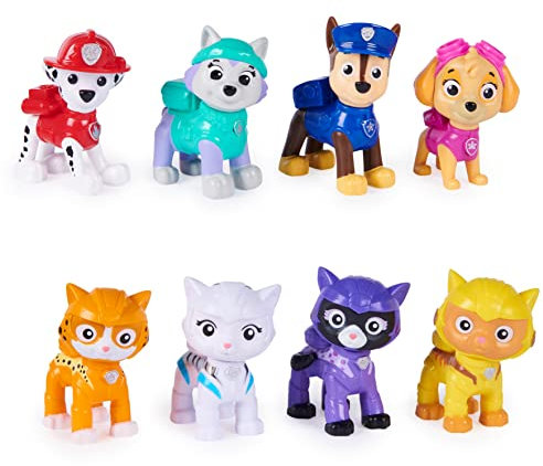 PAW Patrol Cat Pack - Geschenkset mit 8 sammelbaren Actionfiguren