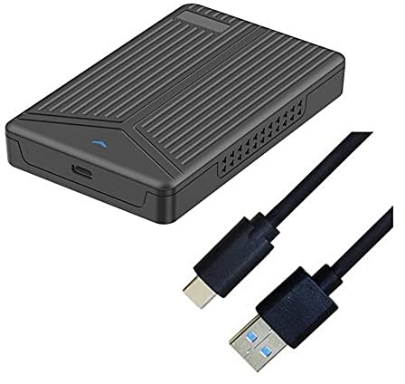 Yklhsocneg USB 3.1 Mobile Hard Disk Box 2.5 Inch Hard Disk Box SSD Gehäuse Support 15mm Hard Drive for Computer Notebook