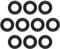SG Store 10pcs Joints Toriques pour Nettoyeur Haute Pression Adaptés aux Raccords de Tuyaux Pistolet à Gâchette Remplacement Compatible avec Nilfisk C100 C110 C120