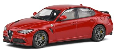 Solido Modellauto Maßstab 1:43 Alpha Romeo Giulia Q rot