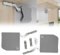 Evotrade Braccetto per Ante a Ribalta Verso Alto Sistemi per Sportelli Cucina Braccetti Per Sollevamento Sportelli Con Montaggio Senza Cerniere (Portata 3.9-4.8kg)
