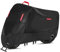 300D Motorradabdeckung Wasserdichten Outdoor Motorrad Abdeckplane Oxford Abdeckhaube Motorradplane Schutzhülle mit 2 Schlossloch & 4 Reflektionsstreifen für Honda Kawasaki Yamaha (4XL:295*110*140cm)