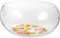 Angoily 1set Hydroponic Plant Terrarium Glass Bowl Transparent Fish Bowl Vase for Stunning Home Decor and Sturdy Design for Miniature Water Gardens and Chic Table Centerpieces