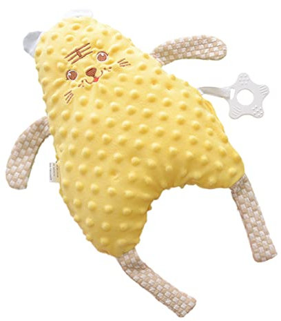 PRETYZOOM Beruhigendes Spielzeug Für Babys Handtuch Tierpuppe Neugeborenes Baby Schnuller Decke Baby Beschwichtigendes Spielzeug Babypartygeschenk