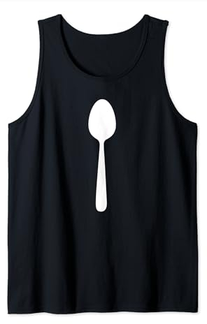 Funny Spoon Costume and Eating Utensils Outfit Spoons Tank Top