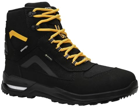 ELTEN TIMOTHY GTX Black Mid ESD O2 | Freizeit- und Berufsschuhe für Damen & Herren, GORE-TEX, ohne Schutzkappe, leicht, atmungsaktiv