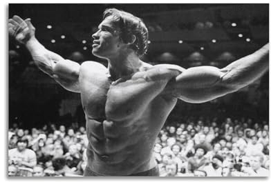 DATOZA Arnold Schwarzenegger Conquer Poster Dekorative Malerei Leinwand Wandkunst Wohnzimmer Poster Schlafzimmer Malerei,Wandkunst Bilddruck Moderne Familienzimmer Dekor 12x18inch(30x45cm)