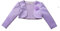 Proumhang Viola Ragazze Cardigan a Maniche Lunghe,Cardigan Giacca Coprispalle Bolero Shrug,Scialle Anteriore Aperto in Raso con Fiori 3D,Ragazze Matrimonio Damigella d'Onore Wrap 150cm