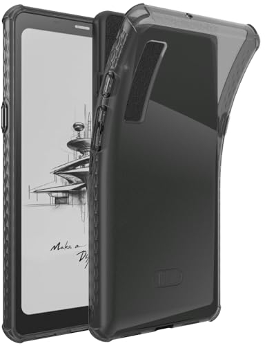 TUDIA SKN Compatible con Funda para Onyx Boox Palma Case 6.13, Carcasa antiamarillento a Prueba de Golpes - Protectores antigotas de Esquinas reforzadas con TPU livianos y de Agarre Delgado - Negro