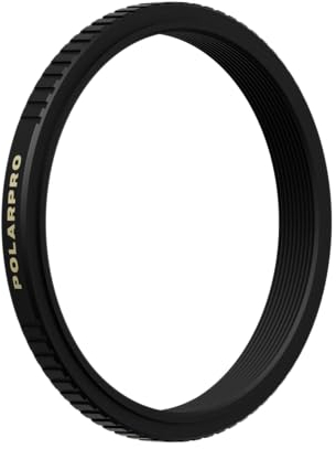 PolarPro - Fuji X100 Serie Filteradapter - Schwarz - Kompatibel mit Fuji X100VI, X100V, X100, X100S, X70-49mm