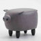 Ottomane Hocker Großraum-Fußhocker Aufbewahrungsboxen Schweine-Fußhocker Multifunktionshocker Stuhl für Wohnzimmer Schlafzimmer Fußhocker/Graues Schwein/Nicht gelagert