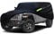 SjYsXm Autoabdeckung Kompatibel mit Jeep Wrangler 4-Door 2024-2007, Wasserdicht Auto Abdeckplane Autoplane Auto Wetterfeste Outdoor Abdeckung, Atmungsaktiv Vollgarage mit Reflektierenden Streifen